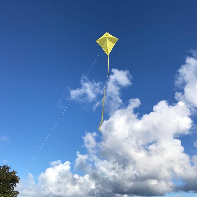 In The Breeze Solid Color Diamond Kite - Image 3
