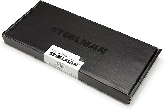 STEELMAN Precision Steel Shaft 6-Piece Long Electronics Screwdriver Set, Variety of Slotted/Phillips Sizes, Swivel-Head, Magnetic Tips