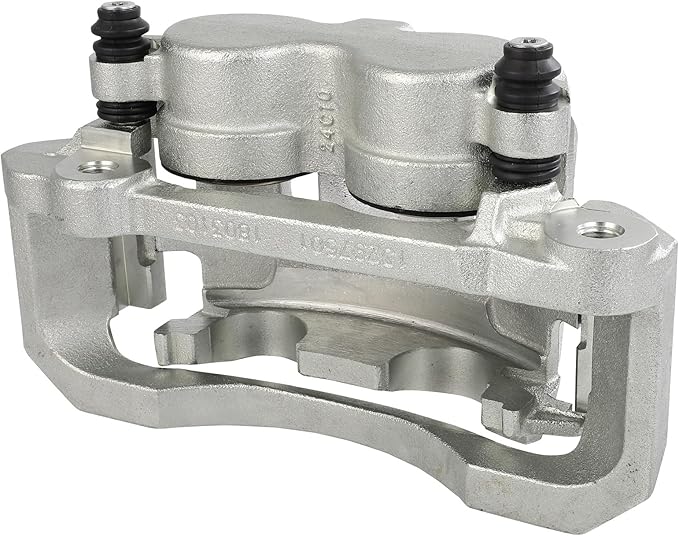 cciyu Front Left & Right Brake Calipers Assembly w/Bracket 18B4747 18B4746 2000 2001 2002 For Dodge For Ram 2500,2000 2001 2002 For Dodge For Ram 3500,2000 2001 2002 For Dodge For Ram 4000