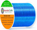 Mandala Crafts 22 Gauge Bondi Blue Anodized Aluminum Craft Wire, 100 FT | by MandalaCrafts