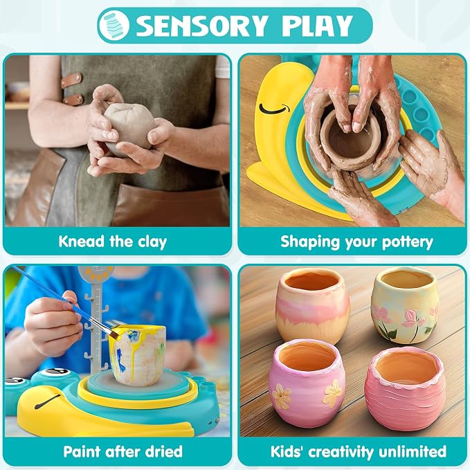 Aujazyble Pottery Wheel for Kids - Image 6
