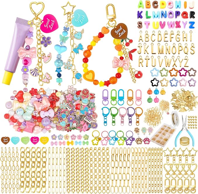 Ecoofor 561 Pcs Keychain Making Kit - Image 8