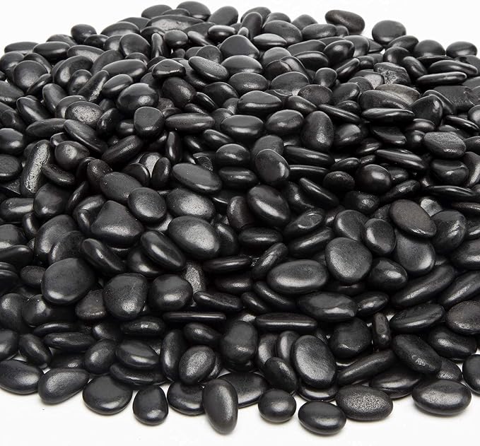 10lb Black Small Decorative Pebbles - Image 6