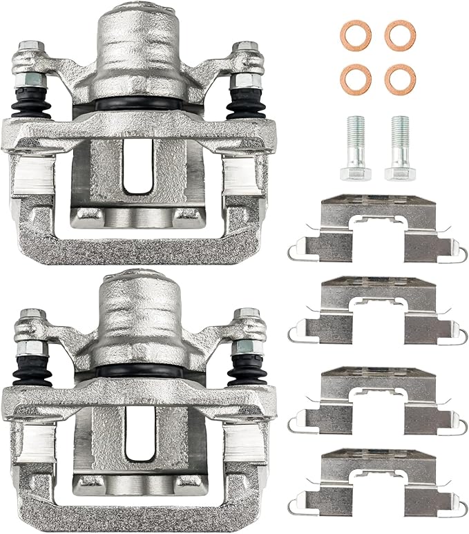 Torchbeam Rear Brake Calipers Set for Nissan Pathfinder 2005-2012, Rear Left and Rear Right Calipers Replace # 19B2994A+19B2995A