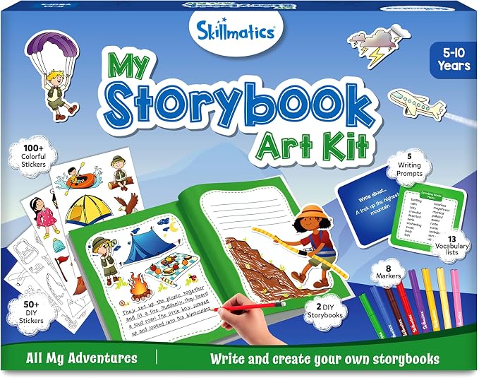 Skillmatics Storybook Art Kit – DIY Craft & Writing Kit by Skillmatics