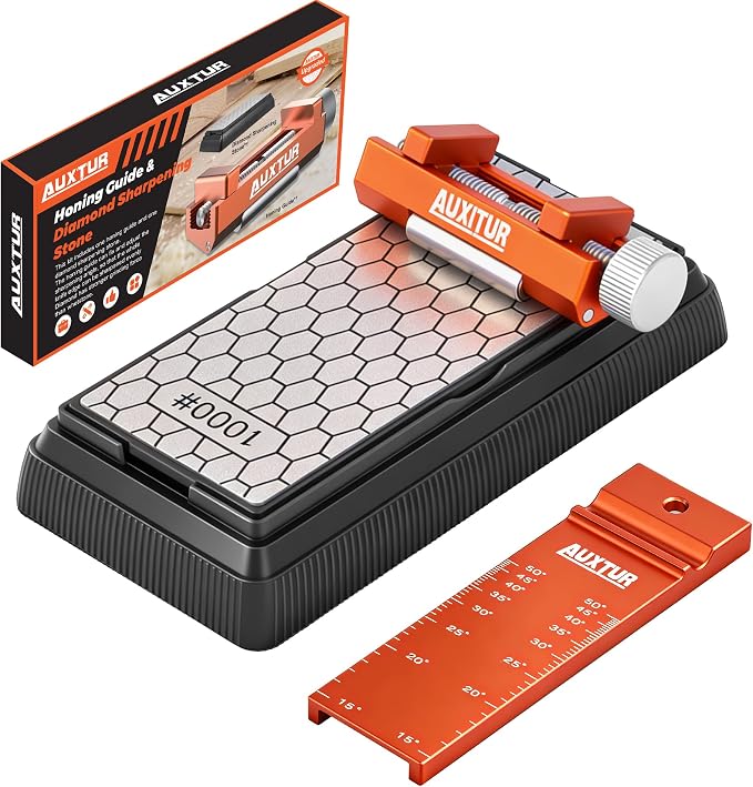 Honing Guide & Chisel Sharpening Jig Set by NEWHOUSEHOLDTOOLECOLOGY