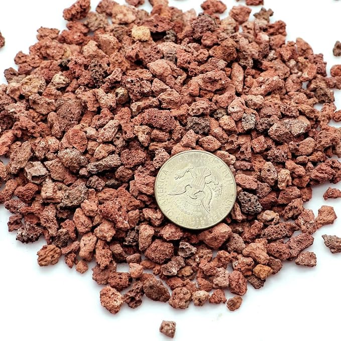 TOYPOPOR 6lb Red Lava Rocks Soil - Image 2
