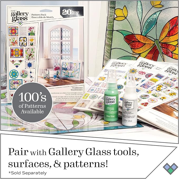 Gallery Glass Window Acrylic Craft Paint Set Formulated to be Non-Toxic - Image 10