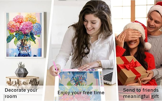 Ausanrl Hydrangea Diamond Painting Kits - Image 6
