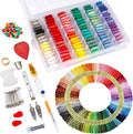 INSCRAFT Embroidery Floss Kit, 364 Pack Embroidery Cross Stitch Kit by INSCRAFT