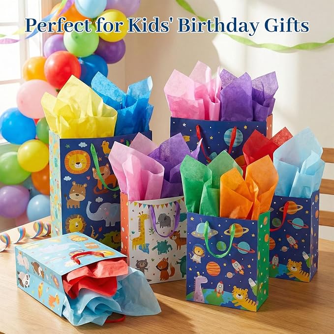 Shindel 330 Sheets Tissue Paper Bulk, 14x10 Inch Colored Wrapping Tissue Paper - Image 2