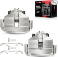 Torchbeam Front Brake Calipers Set for Volkswagen Jetta 2005-2018, Volkswagen Beetle 2012-2019, Volkswagen Golf 2010-2014, Front Left and Front Right Calipers Replace # 19B2974+19B2975