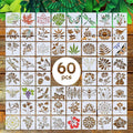 Stencils for Painting – 60pcs 3 Inch Small Stencils for Crafts Reusable by Felixcraft-DIYDreamscape