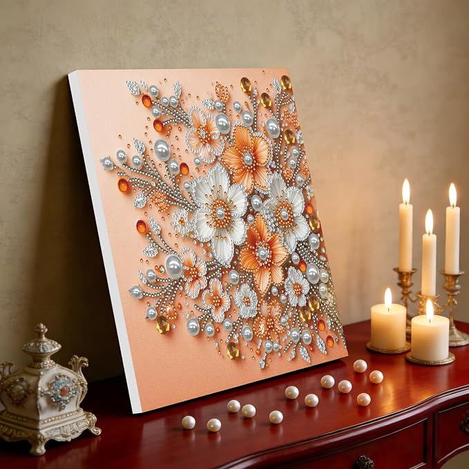 POETRYDRAW 3D Pearl Diamond Art Painting Kit - Image 8