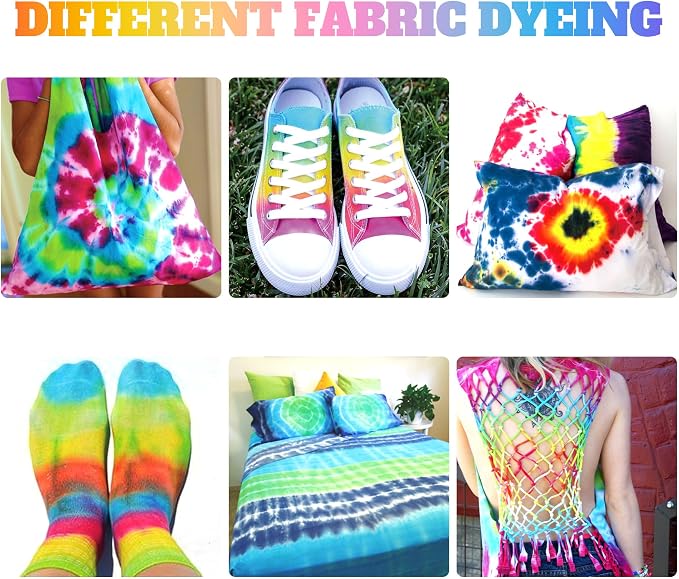 12 Colors Tie Dye Kit, Tie Dye Set - Image 4
