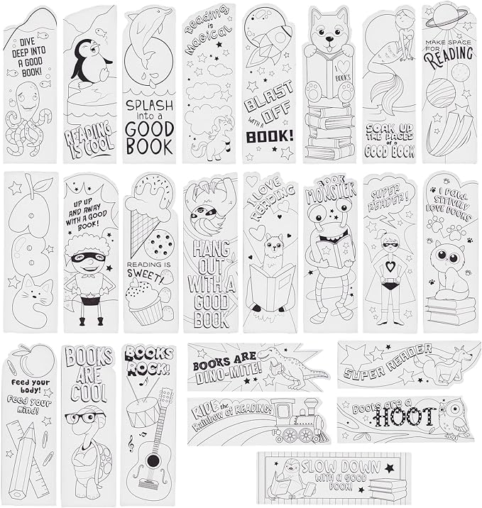 Juvale Bookmarks for Kids by Juvale