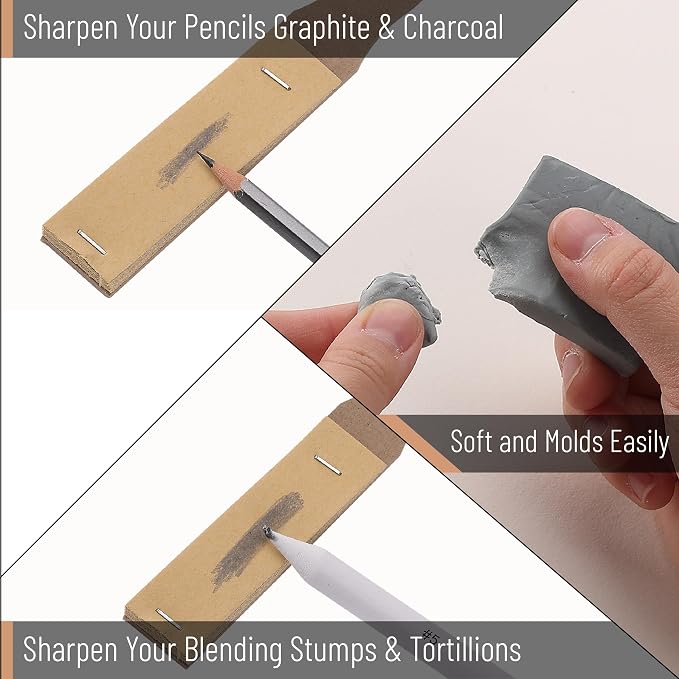 Mr. Pen - 14 Pack of Blending Stumps, Art Eraser, Blending Sticks - Image 3