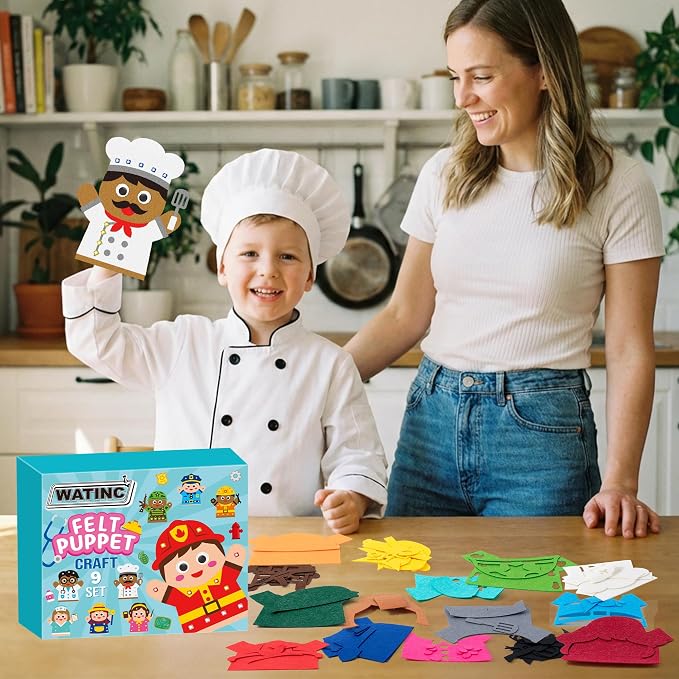 WATINC Hand Puppet Making Kit - Image 6