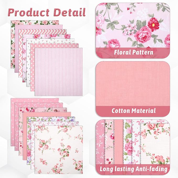 42Pcs Layer Cakes 10x10 Inch Squares - Image 3