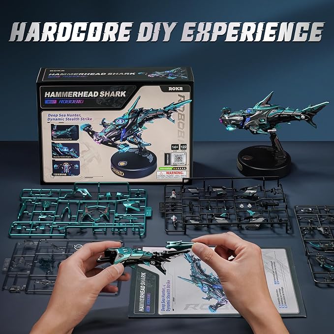ROKR Hammerhead Shark 3D Puzzle - Image 7