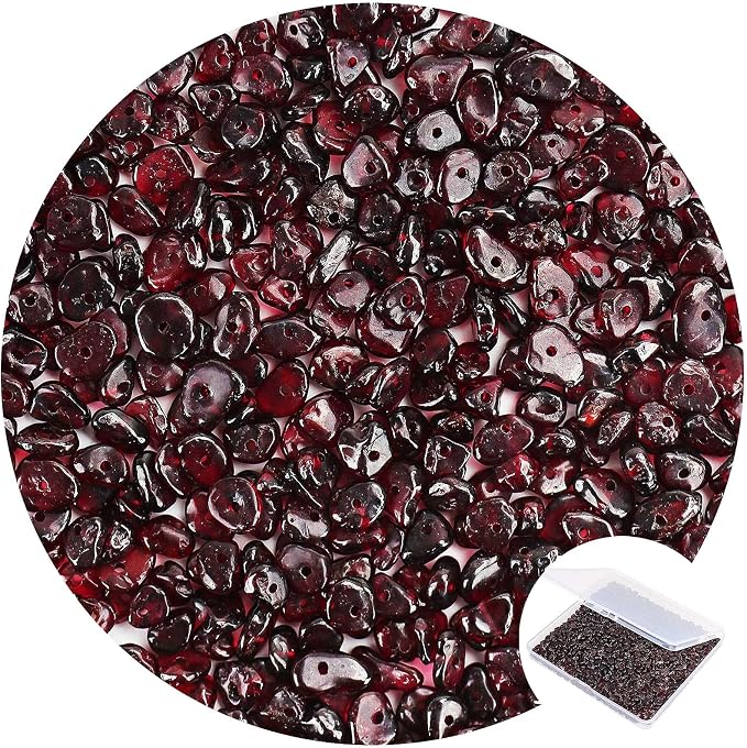 456 PCs Natural Chip Stone Beads, 5-8mm Irregular Multicolor Gemstones Loose by BONNY+BOXX