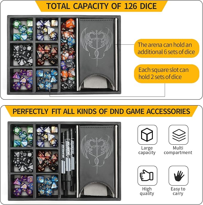 Grajar Dice Tray and Dice Tower - Image 2