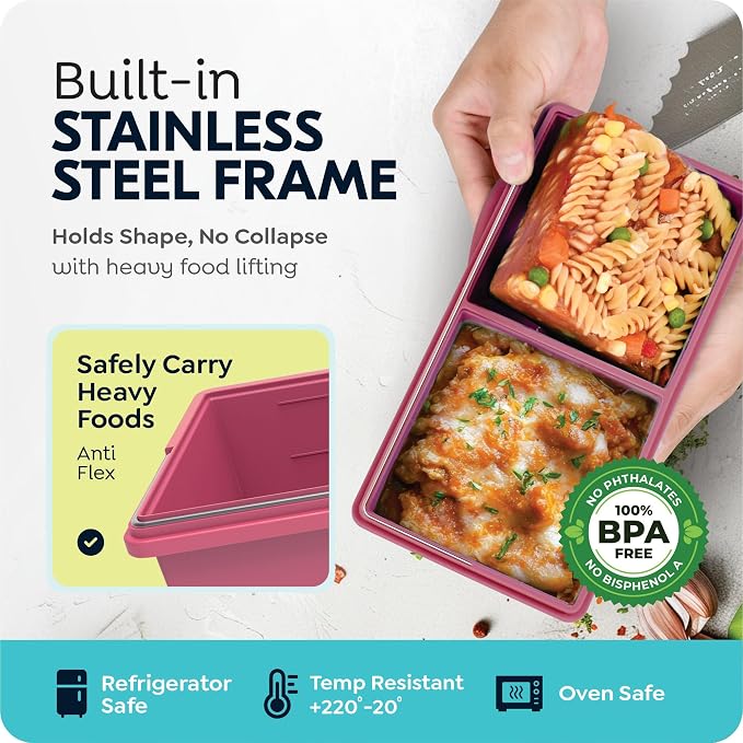 2 cup Silicone Freezer Trays - Image 3