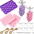 Honeydak Silicone Grape Soap DIY Making Kit 3D Reusable Soap Molds by Honeydak