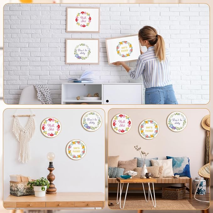 Daifunli 3 Sets Funny DIY Embroidery Kits - Image 5
