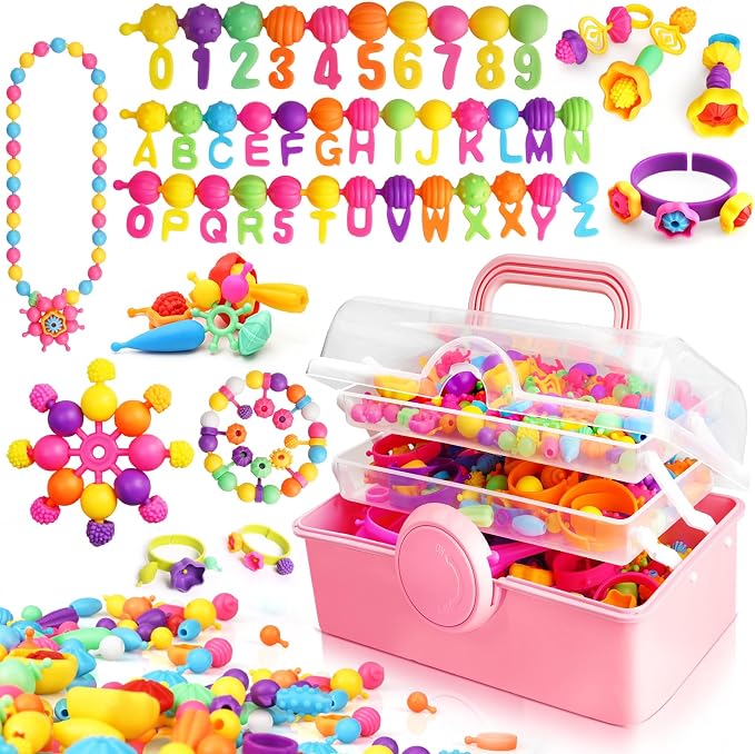 FUNZBO 850pcs Pop Beads by FunzBo