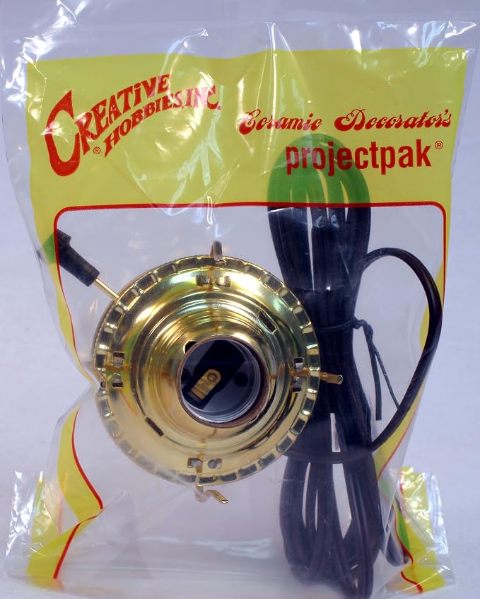 Creative Hobbies Electric Oil Lamp Burner DIY Conversion Kit, Pre-Wired and - Image 7