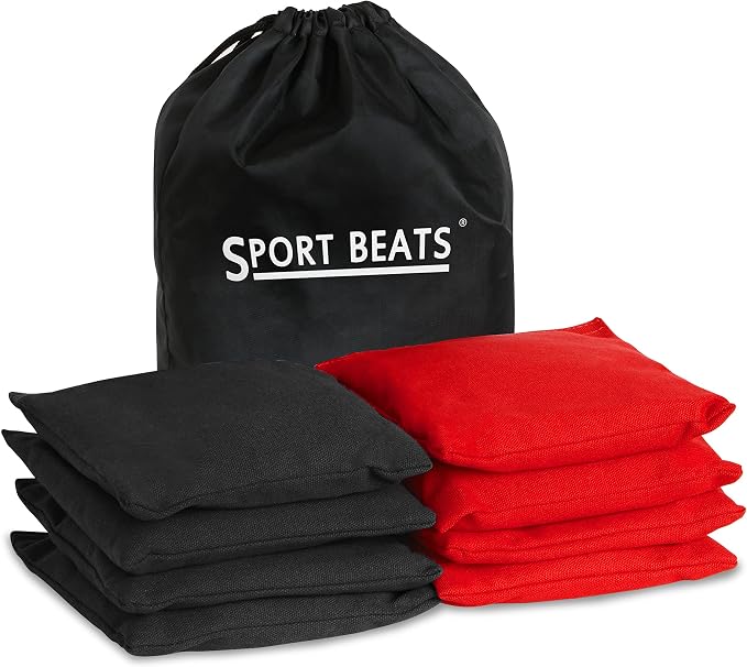 SPORT BEATS Cornhole Bags Set of 8 by SPORTBEATS