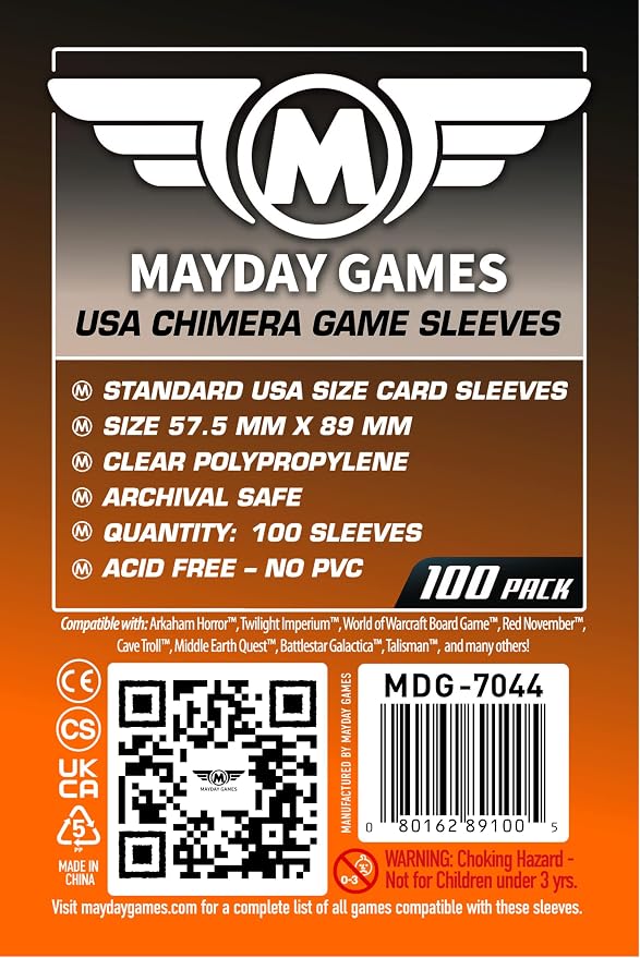 Mayday Games XCOM Board Game Accessory- Standard Card Sleeve Bundle - Image 2