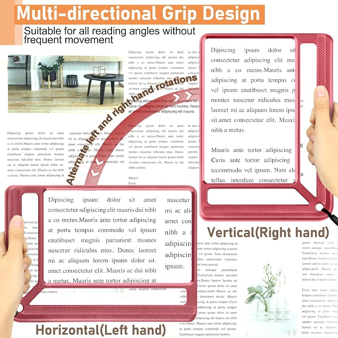 AKKYCVS 5X Full Page Magnifying Glass - Image 5