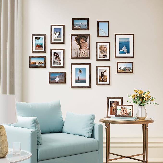 Vittanly 15 Pack Picture Frames Collage Wall Decor - Image 4