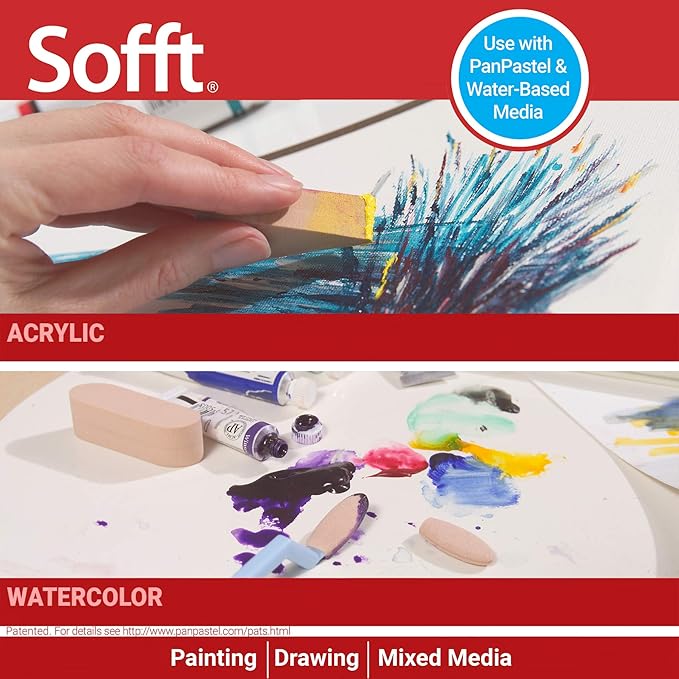 Sofft Artist Tools by GOLDEN, Sofft Knife & 5 Covers - Image 5
