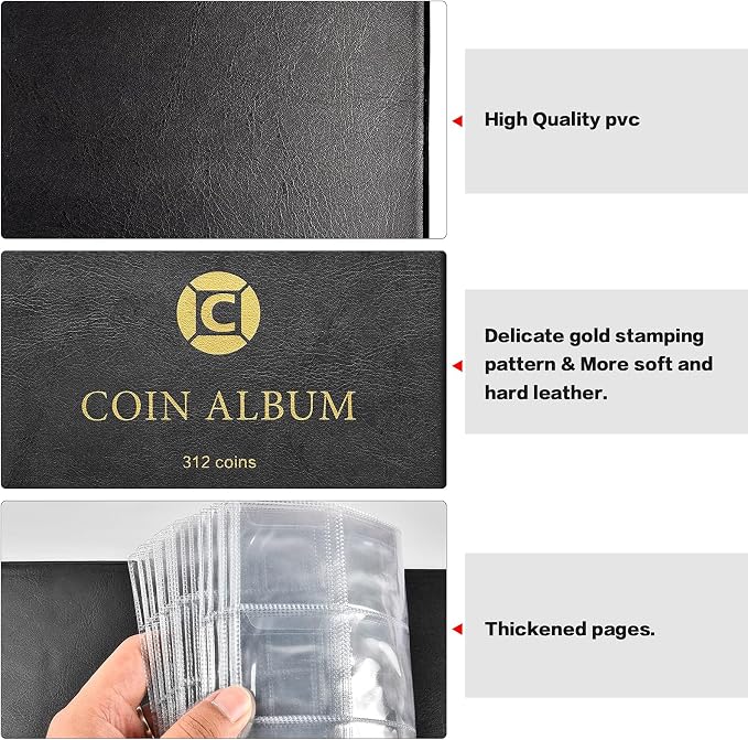 Coin Collection Book Holder Albums - Image 5