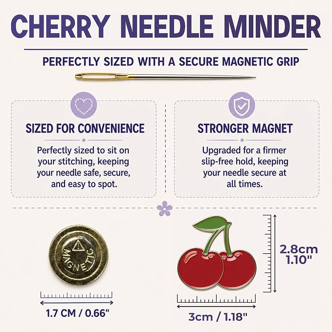 The Quilted Bear Needle Minder - Image 2