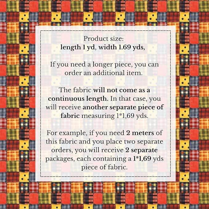 100% Cotton Fabric by the Yard – Turkish Quality Quilting & Sewing Fabric - Image 4