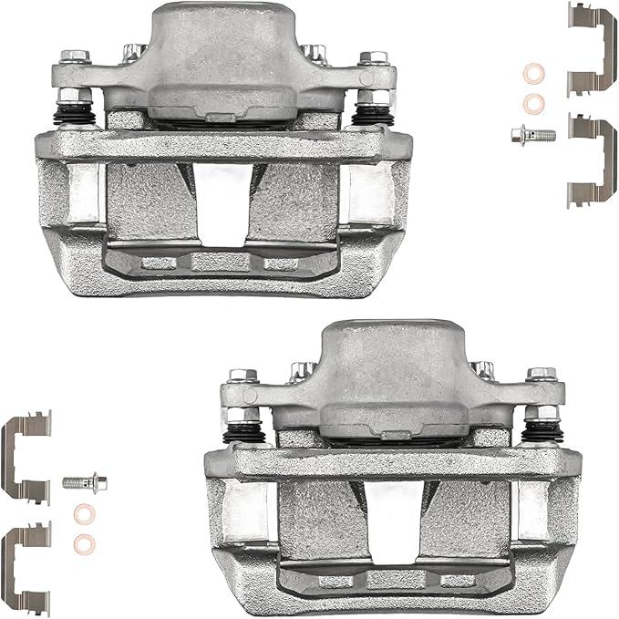 Torchbeam Front Brake Calipers Set for Hyundai Sonata 2011-2014, Front Left and Front Right Calipers Replace # 19P6460+19P6461