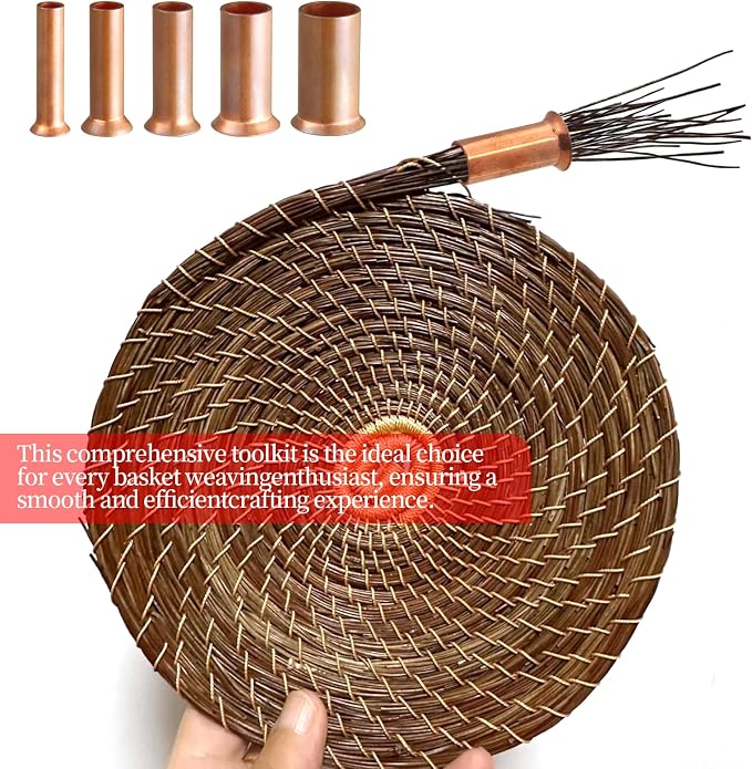 HUIKANGSHENG Pine Needle Basket Making Set - Image 3