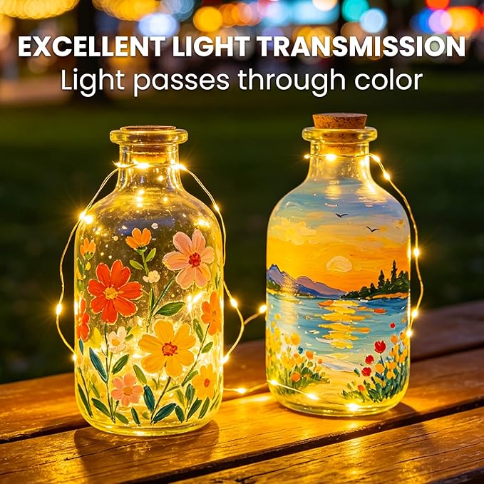Artme 20 Colors Stained Glass Paint Set - Image 4