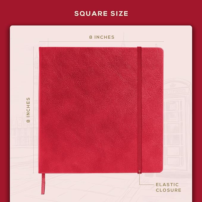 Beechmore Books Square Mixed Media Sketchbook - Image 3