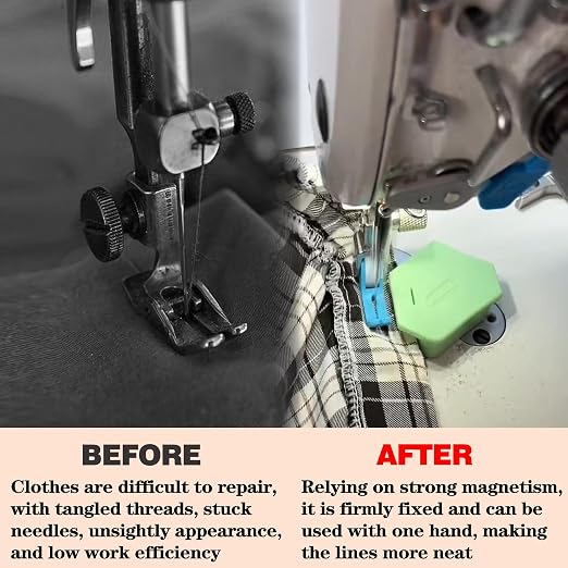 3 Pack Magnetic Seam Guide for Sewing Machine, Upgraded Multifunctional - Image 6
