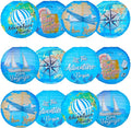 Panelee 12 Pcs Travel Around The World Paper Lanterns Party Decorations 8 Inch by Panelee