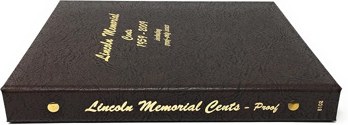 Dansco US Lincoln Memorial Cent Coin Album 1958 - Image 2