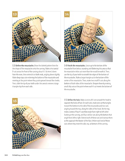Whittling On the Go: 13 Easy-to-Learn Woodcarving Projects Full-Size Patterns - Image 9