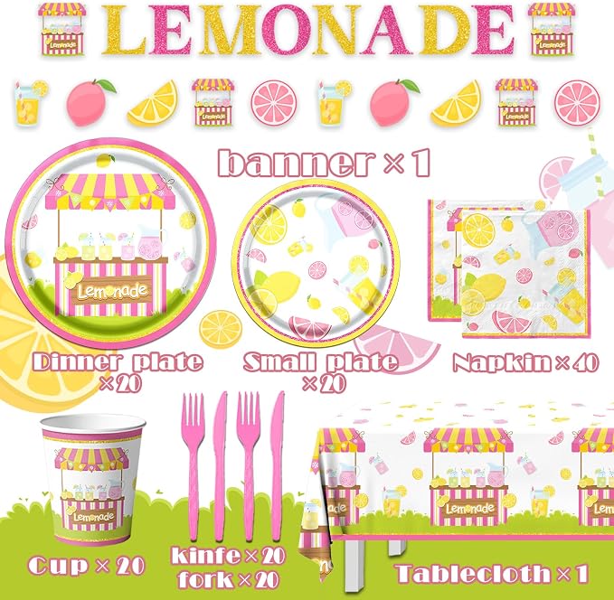 Lemon Party Decorations, Tablecloth - Image 6