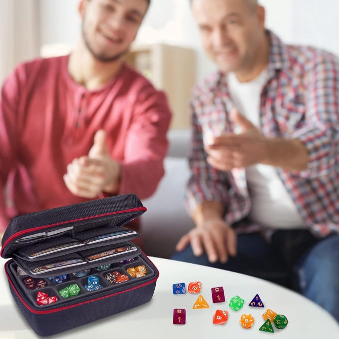 SIQUK Dice Storage Case Big Capacity Dice Box - Image 7