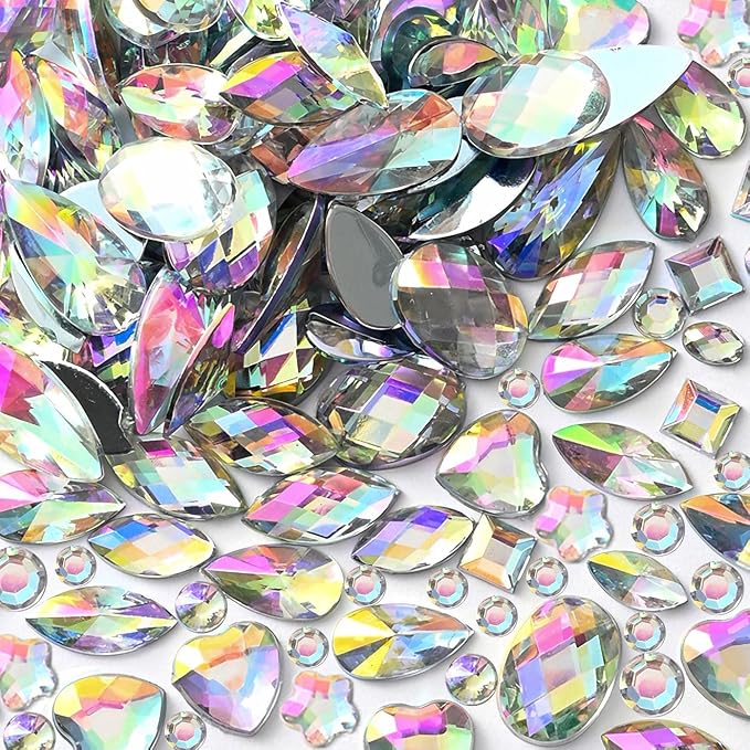 1400 PCS AB Colorful Gems Rhinestones Jewels by Unknown